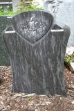 GSS 005 Grabstein stehend, Einzelgrabstein, Sonderangebot - 71 x 51 x 15cm