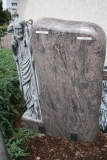 GSS 010 Grabstein stehend, Einzelgrabstein, Sonderangebot - 70 x 100 x 16cm