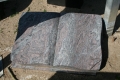 GLS 093 Grabstein liegend, Grabbuch, Einzelgrabstein, Sonderangebot - 55 x 80 x 15cm