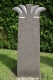 GSS 100 Grabstein stehend, Stele, Einzelgrabstein, Sonderangebot - 126 x 43 x 16cm