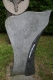 GSS 093 Grabstein stehend, Einzelgrabstein, Sonderangebot - 50 x 80 x 13cm