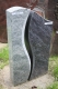 GSS 046 Grabstein stehend, Einzelgrabstein, Sonderangebot - 40 x 65 x 13cm