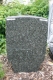 GSS 004 Grabstein stehend, Einzelgrabstein, Sonderangebot - 70 x 42 x 15cm
