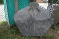 GSS 025 Grabstein stehend, Einzelgrabstein, Sonderangebot - 130 x 110 x 16cm