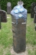 GSS 074 Grabstein stehend, Stele, Einzelgrabstein, Sonderangebot - 25 x 95 x 25cm