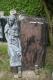GSS 076 Grabstein stehend, Einzelgrabstein, Sonderangebot - 65 x 105 x 16cm